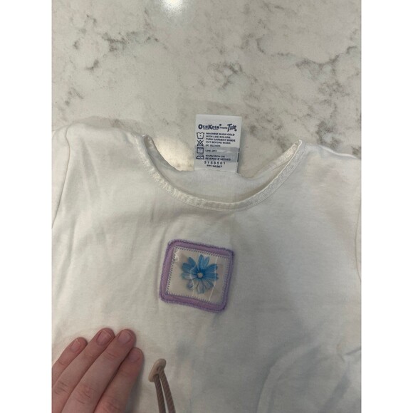 Osh Kosh 3D moving Image 3T T-shirt Butterfly Flower VINTAGE VTG Short Sleeve - Picture 4 of 6